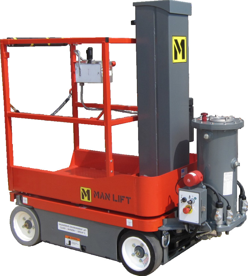 MVL16EX Explosion Proof Vertical Mast Lift