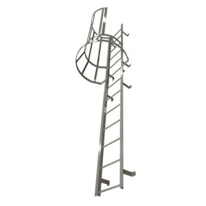 Fixed Ladder With Safety Cage - M24SC L9 C1