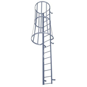 Fixed Ladder with Safety Cage - M16SC C1